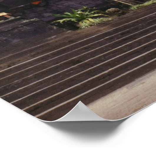 Bali, Indonesien Poster (Ecke)