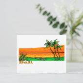 Bali, Indonesien Postkarte (Stehend Vorderseite)