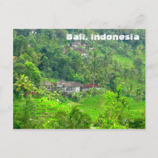 Bali, Indonesien Postkarte