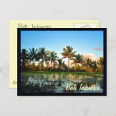 Bali Indonesien Postkarte (Vorne/Hinten)