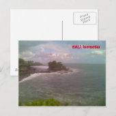 BALI, Indonesien Postkarte (Vorne/Hinten)