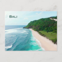 Bali, Indonesien Schöner weißer Sandstrand