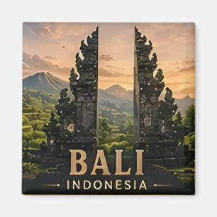🧲 Bali Indonesien Urlaubserinnerung Für Reisende  Magnet