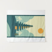 Bali Indonesien Wandteppich (Vorderseite (Horizontal))