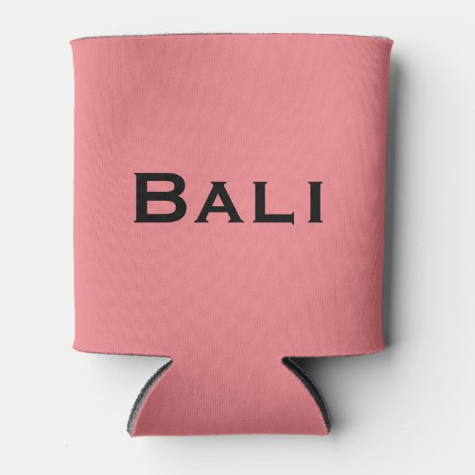 Bali, Indonesien (weniger gelegene Sundainseln) Dosenkühler (Vorderseite)