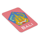 Bali, Indonesien (weniger gelegene Sundainseln) Magnet (Rechte Seite)