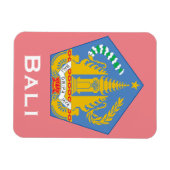 Bali, Indonesien (weniger gelegene Sundainseln) Magnet (Horizontal)