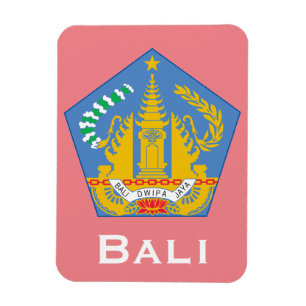 Bali, Indonesien (weniger gelegene Sundainseln) Magnet