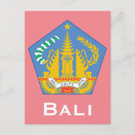 Bali, Indonesien (weniger gelegene Sundainseln) Postkarte