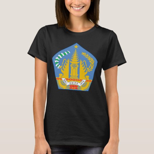 Bali, Indonesien (weniger gelegene Sundainseln) T-Shirt (Vorderseite)