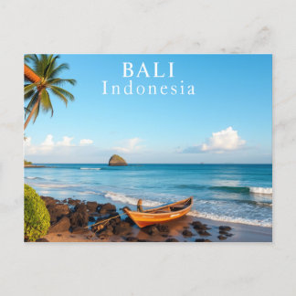 Bali, Indonesische Tropische Reisefotografie Postkarte