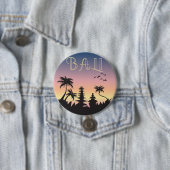 Bali Island Tourismus Zeichen Button (Beispiel)