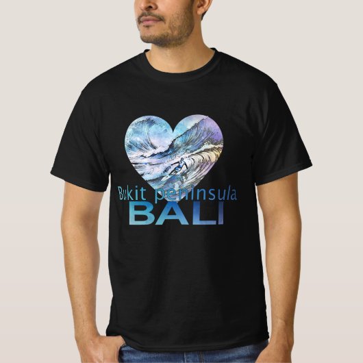 Bali Liebe T-Shirt (Vorderseite)