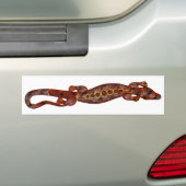 BALI lizard red Autoaufkleber (Auf Auto)