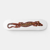 BALI lizard red Skateboard (Horizontal)