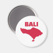 Bali Magnet (Vorderseite/Rückseite)