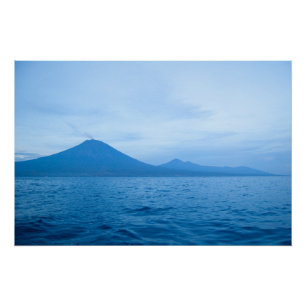 Bali Mount Agung Frühmorgen-Kunstposter Poster