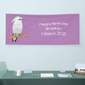 Bali Myna Tropenvogel Banner (Messe)