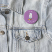 Bali Myna Tropenvogel Button (Beispiel)