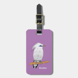 Bali Myna Tropenvogel Gepäckanhänger