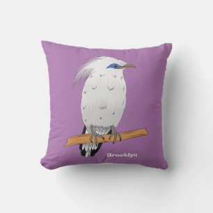 Bali Myna Tropenvogel Kissen