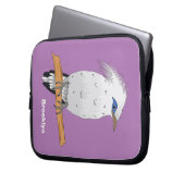 Bali Myna Tropenvogel Laptopschutzhülle (Vorderseite Links)