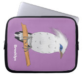 Bali Myna Tropenvogel Laptopschutzhülle (Vorderseite)