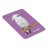 Bali Myna Tropenvogel Magnet (Rechte Seite)