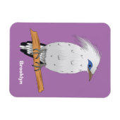 Bali Myna Tropenvogel Magnet (Horizontal)