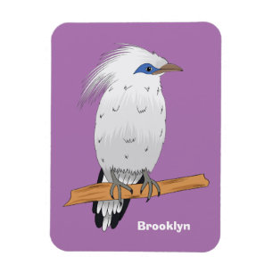 Bali Myna Tropenvogel Magnet