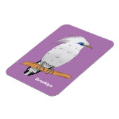 Bali Myna Tropenvogel Magnet (Linke Seite)
