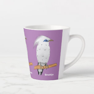 Bali Myna Tropenvogel Milchtasse