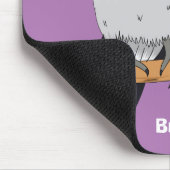 Bali Myna Tropenvogel Mousepad (Ecke)