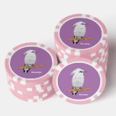 Bali Myna Tropenvogel Pokerchips (Stapel)