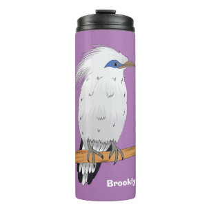 Bali Myna Tropenvogel Thermosbecher