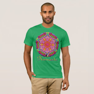 Bali Namaste Kaleidoskop T - Shirt
