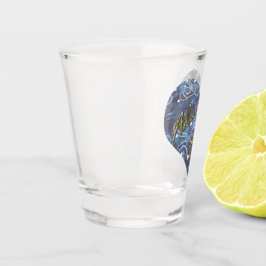 Bali Nights Batik Herz Schnapsglas (Links)