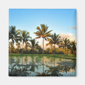 Bali Palm Trees Magnet (Vorne)