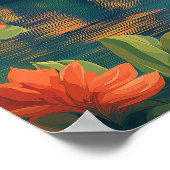 Bali Paradies: Majestic Mount Meru Poster (Ecke)