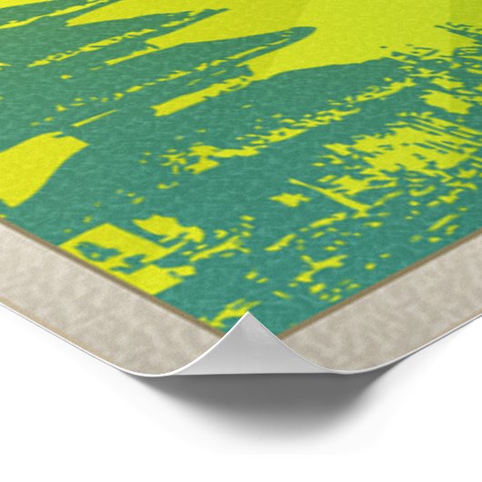 BALI-Plakat Poster (Ecke)