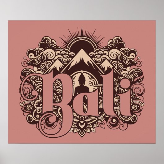 Bali Poster (Vorne)