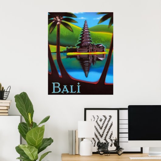 Bali-Poster Poster (Heimbüro)
