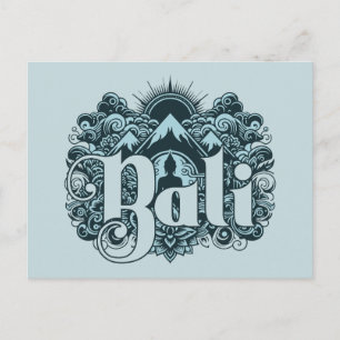 Bali Postkarte