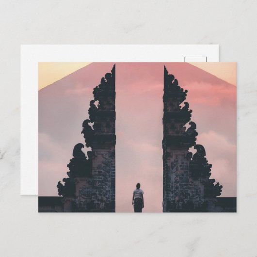 Bali Postkarte (Vorne/Hinten)