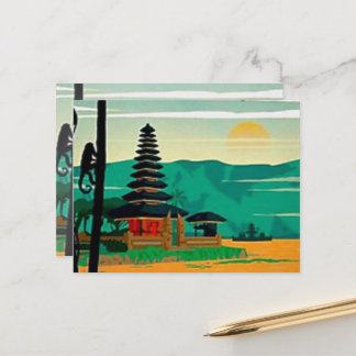 Bali Postkarte