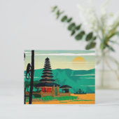 Bali Postkarte (Stehend Vorderseite)