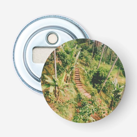 Bali Regenwaldtreppe Flaschenöffner (Vorderseite)