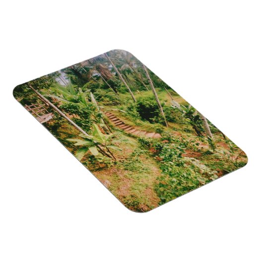 Bali Regenwaldtreppe Magnet (Rechte Seite)