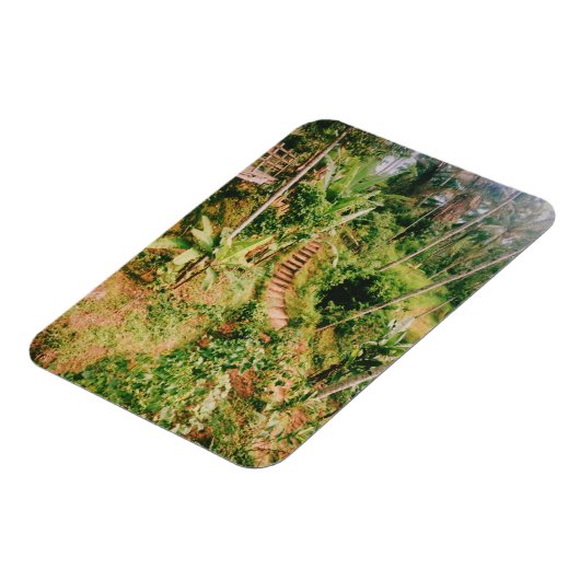 Bali Regenwaldtreppe Magnet (Linke Seite)