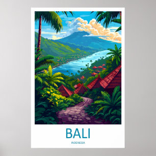 Bali-Reise-Druck Wandkunst Bali Wandbehang Zuhause Poster